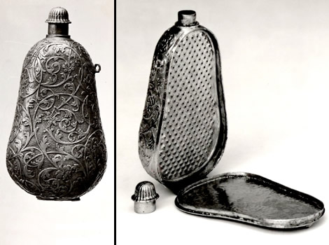 Snuff Grater, Closed and Opened